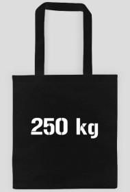 Torba bawełniana naturalna "250 kg"