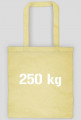 Torba bawełniana naturalna "250 kg"