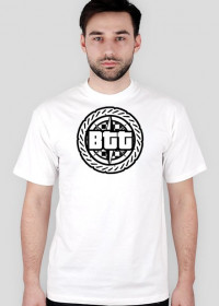 Biała koszulka BTT Logo