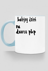 Kubek - kolejny dzień na PKP