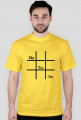 Tic-Tac-Toe - Koszulka-Gra kolorowa