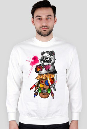 panda bluza