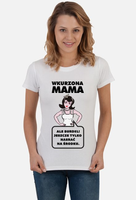 KOSZULKA DAMSKA ALE BURDEL! WZÓR 3