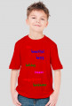 Koszulka dla dzieci angielskie napisy humor