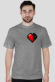 Pixel Half-Heart