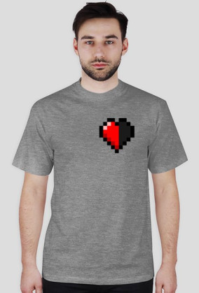 Pixel Half-Heart