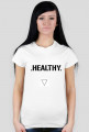 T-Shirt box logo healthy white