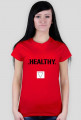 T-Shirt box logo healthy white