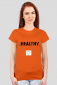 T-Shirt box logo healthy white