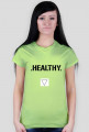 T-Shirt box logo healthy white
