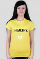 T-Shirt box logo healthy white