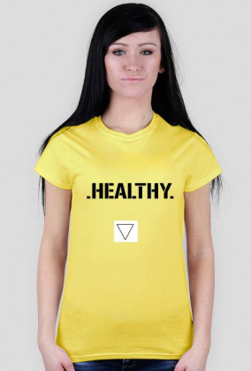 T-Shirt box logo healthy white