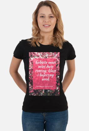 Koszulka z motto