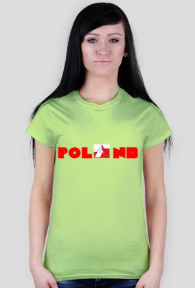 Koszulka damska POLAND