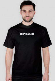 DePrEsSeD - koszulka/czarna