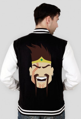 LoL Draven Classic - Bluza męska college baseball