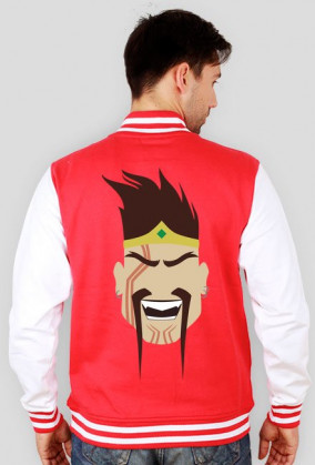 LoL Draven Classic - Bluza męska college baseball