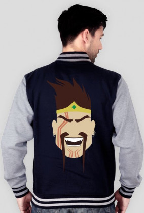 LoL Draven Classic - Bluza męska college baseball