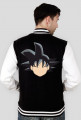 Dragon Ball Goku - Bluza męska college baseball