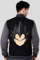 Dragon Ball Vegeta - Bluza męska college baseball