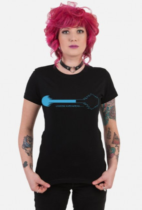Dragon Ball LOADING KAMEHAMEHA - t-shirt damski