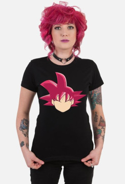 Dragon Ball Goku SSJ God - T-shirt damski
