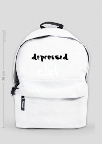DePrEsSeD-plecak/biały