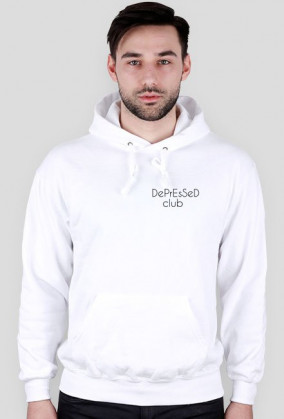 DePrEsSeDclub-bluza/biała