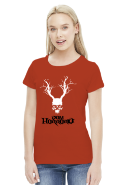 Dom Horroru Logo Czarne