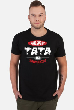 Najlepszy tata na świecie_koszulka męska