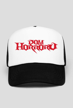 Dom Horroru Czapka Logo Czerwone