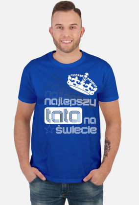 Najlepszy tata na świecie2_koszulka męska