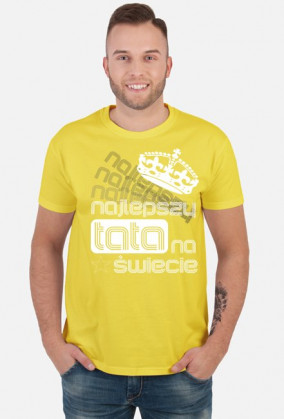 Najlepszy tata na świecie2_koszulka męska