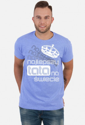 Najlepszy tata na świecie2_koszulka męska