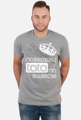 Najlepszy tata na świecie2_koszulka męska