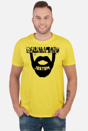 Jestem brodaczem_koszulka męska