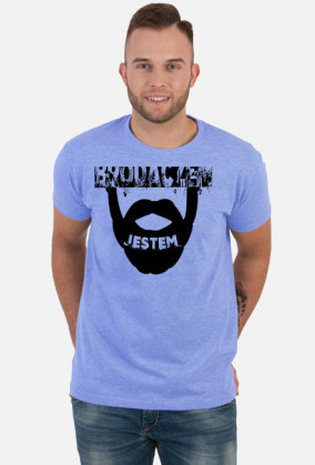 Jestem brodaczem_koszulka męska