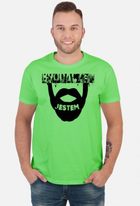 Jestem brodaczem_koszulka męska