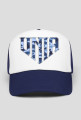 TRUCKER UNIA CAMO blue