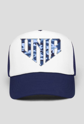 TRUCKER UNIA CAMO blue