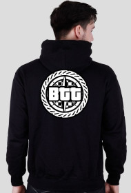 Czarna Bluza BTT z kapturem