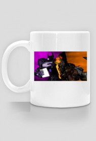 CUP WITH GRIMLOCK AND SHOCKAVE TF(FOC)