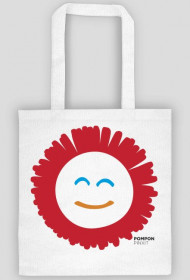 Pompon Summer Bag White