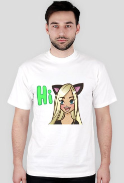 Hi T-shirt (white/black)