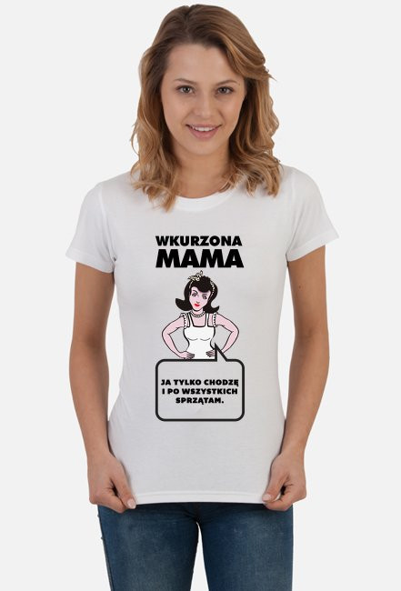 KOSZULKA DAMSKA SPRZĄTANIE WZÓR 3