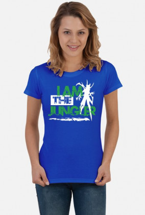 I am the jungler_koszulka damska