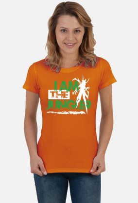 I am the jungler_koszulka damska