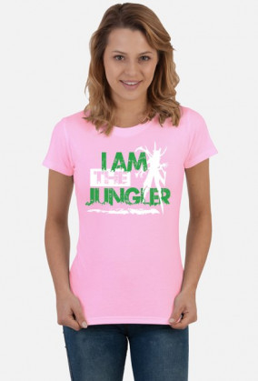 I am the jungler_koszulka damska