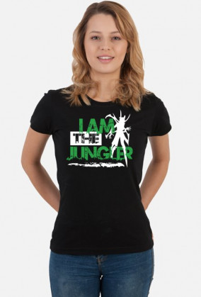I am the jungler_koszulka damska