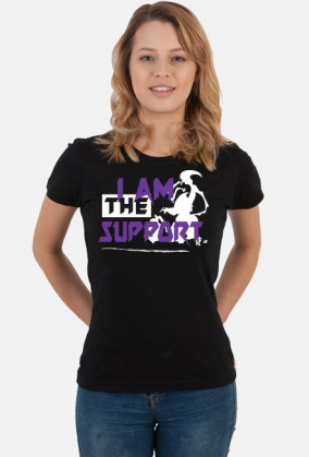 I am rhe support_koszulka damska